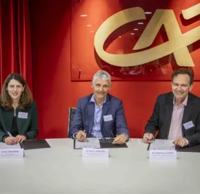 Laura Chaubard, Olivier Gavalda et Jean-Paul Cottet le 26 mars 2024