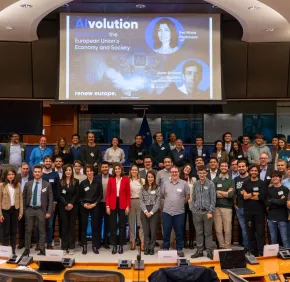 Conférence "AIvolution" au Parlement Européen