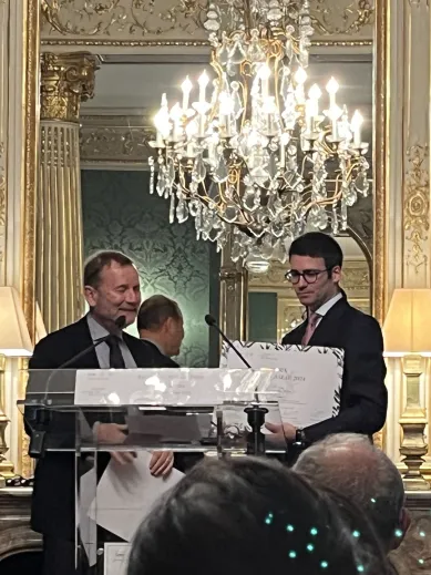 Thomas Bellotti, prix Paul Caseau 2024