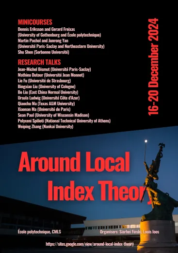 Conférence "Around Local Index Theory" 16 au 20 décembre 2024