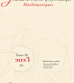 zTome 10, volume 1 - 2023 - Journal de l'École polytechnique