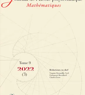 Tome 9, volume 3 - 2022 - Journal de l'École polytechnique 