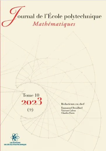 Tome 10, volume 2 - 2023 - Journal de l'École polytechnique