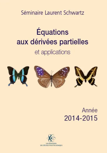 Équations aux dérivées partielles et applications 2014-2015