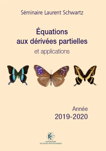 Équations aux dérivées partielles et applications 2019-2020