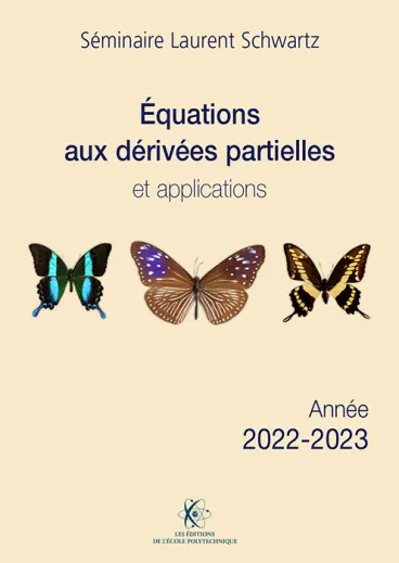 Équations aux dérivées partielles et applications 2022-2023