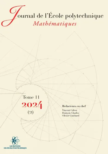 Tome 11, volume 2 - 2024 - Journal de l'École polytechnique