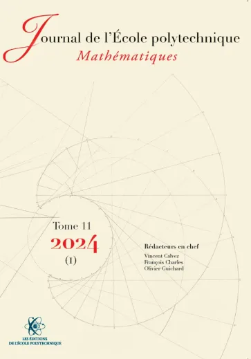Tome 11, volume 1 - 2024 - Journal de l'École polytechnique