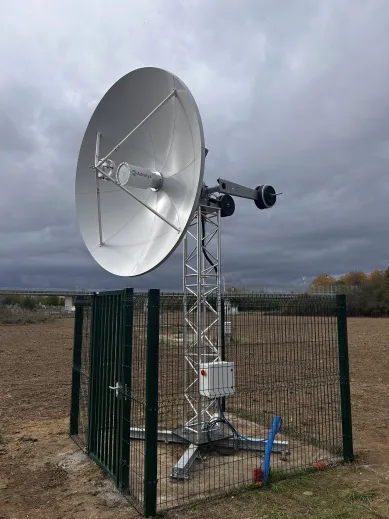 Installation d'une Antenne Bande S