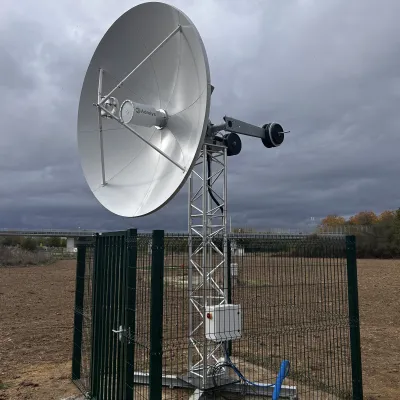 Installation d'une Antenne Bande S