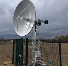 Installation d'une Antenne Bande S