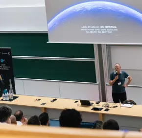 Une demi-journée dédiée aux enjeux du spatial : retour sur l'événement organisé par la Chaire Espace : Science et défis du spatial