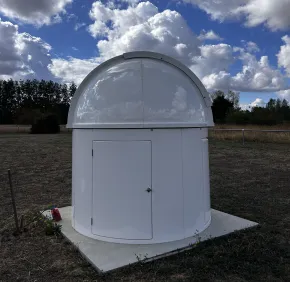 Une nouvelle coupole astronomique à l'École polytechnique