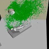Modéliser les flux d’aérosols dans une chambre de réanimation