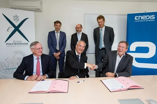 L’X noue un partenariat en intelligence artificielle avec Enedis
