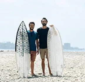 HEXA Surfboard : des planches de surf écoresponsables