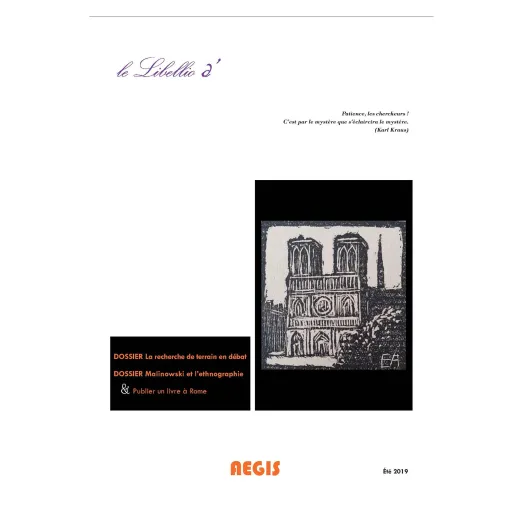 Le Libellio été 2019 est arrivé