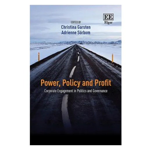 "Firms’ political strategies in a new public/private environment: The Boeing case" and "Leading the war on epidemics: exploring corporations’ predatory modus operandi and their effects on institutional field dynamics" in Power, Policy and Profit