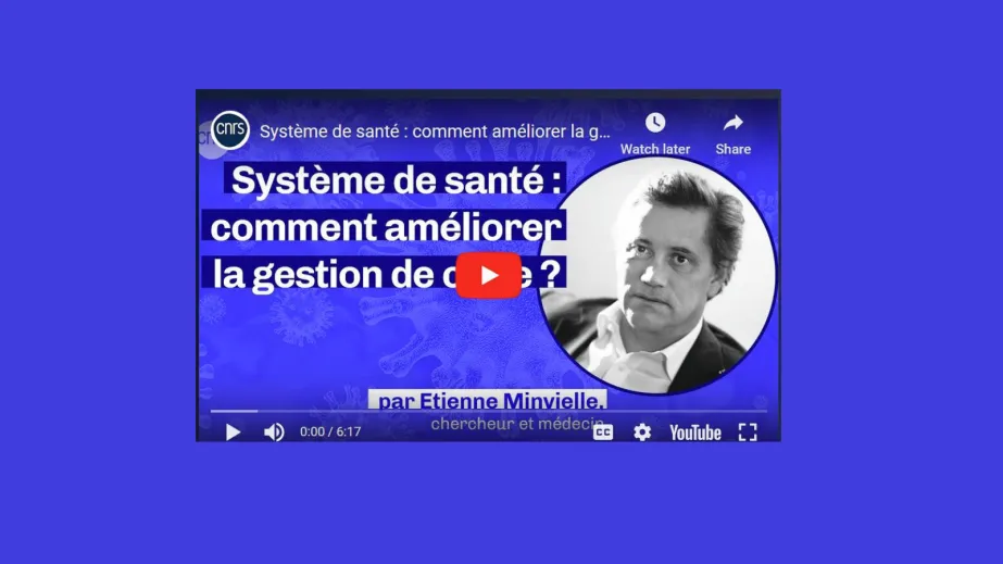 Système de santé : comment améliorer la gestion de crise ? | La parole à la science