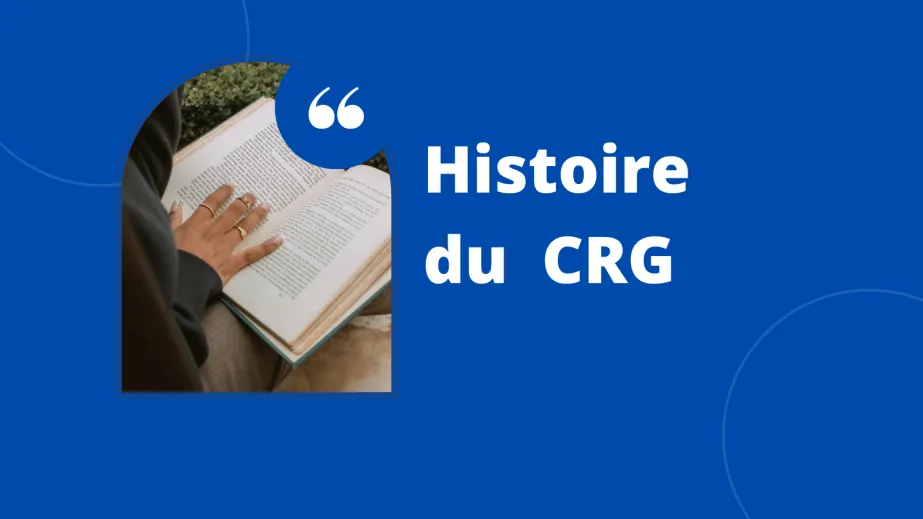 Page Histoire du CRG