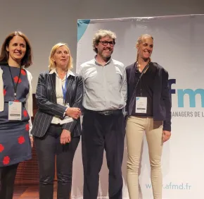 Estelle Peyrard lauréate du prix de thèse de l'AFMD.
