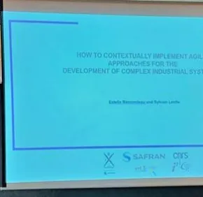 Estelle Rémondeau, winner of the best thesis paper award for R&D Management 2023