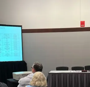 Marc Alochet presents his work at the AOM 2023 conference