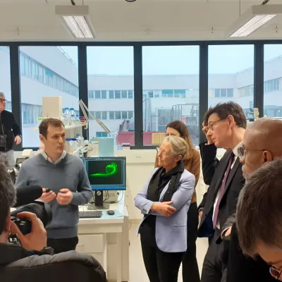Ministerial visit at LOB