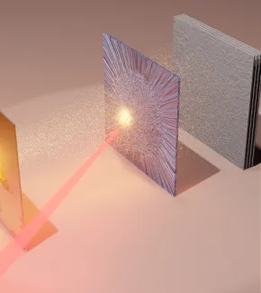 Choc non collisionnel et rayonnement cosmique