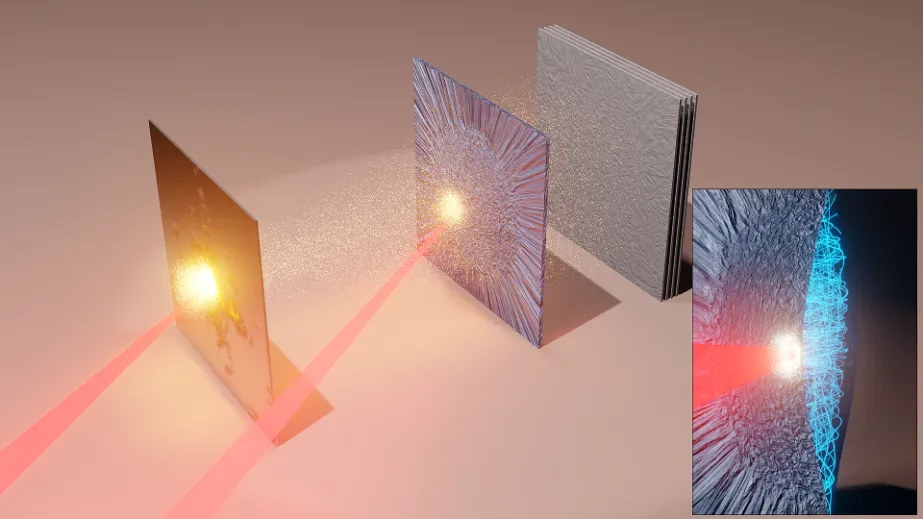 Choc non collisionnel et rayonnement cosmique