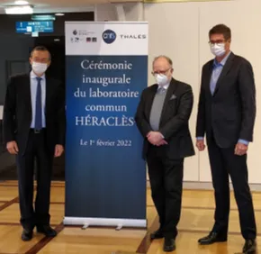 Création du laboratoire commun HERACLES3 sur les lasers intenses