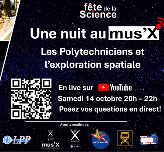 Une émission sur l'astronautique à l'X (Fête de la Science)