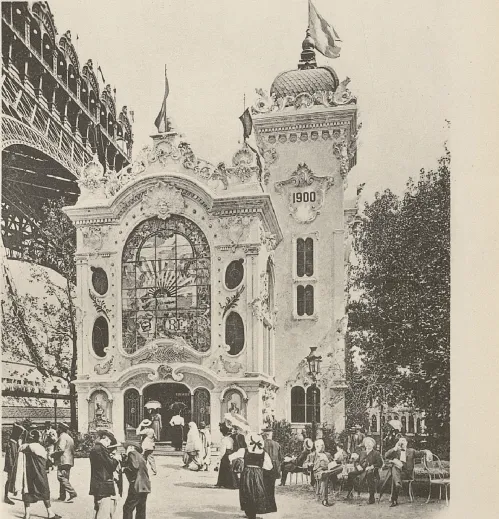 Les pavillons de l’Exposition universelle en 1900 en story (partenariat Google Arts & Culture) à l’occasion des Jeux Olympiques.