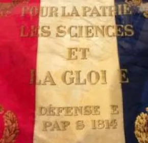 Restauration des drapeaux historiques de l’Ecole polytechnique
