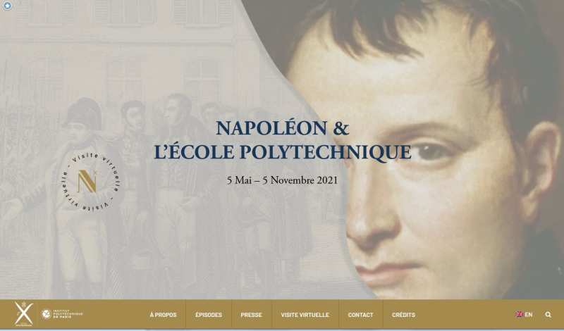 Site anniversaire Napoléon et l'Ecole polytechnique
